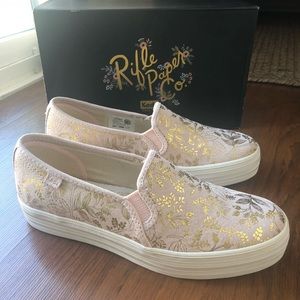 Keds Rifle Paper Co Triple Decker Forest